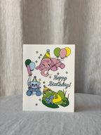 Birthday Animals Greeting Card