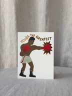 Greatest Boxer Greeting Card