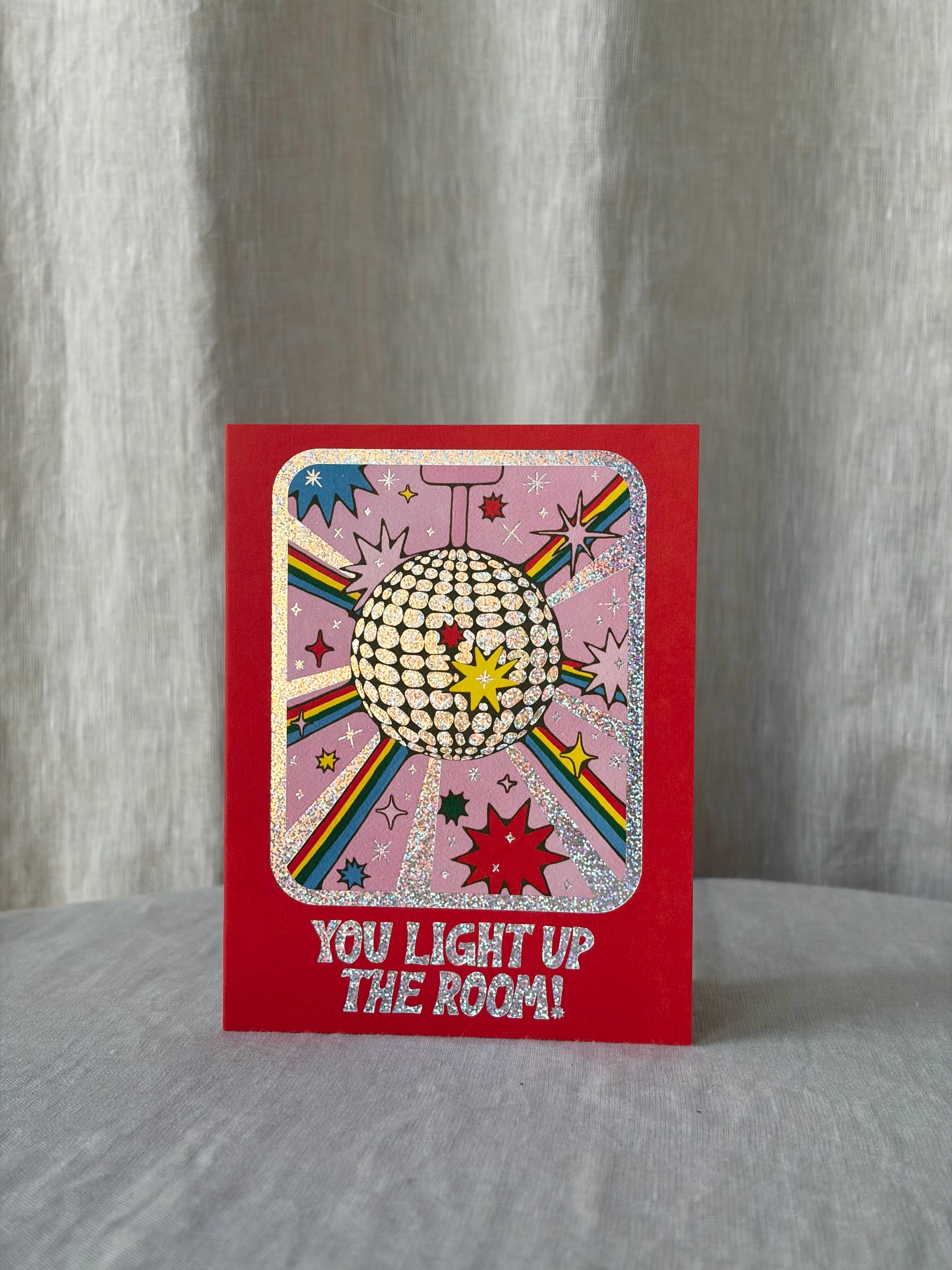 Light Up the Room Greeting Card