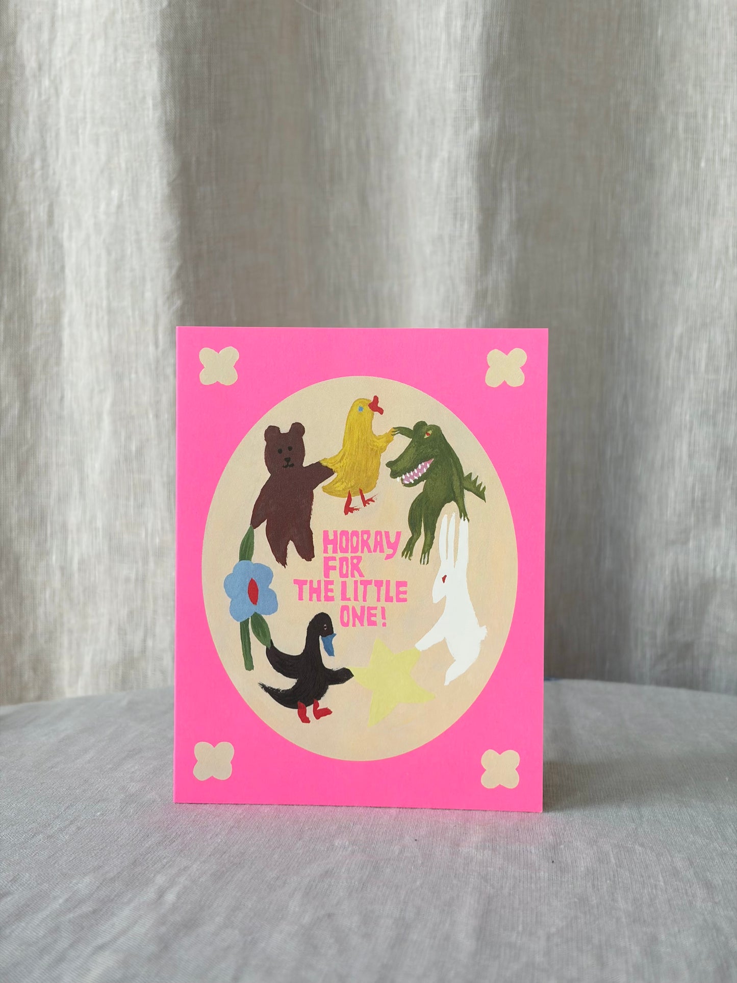 Hooray Little One Greeting Card