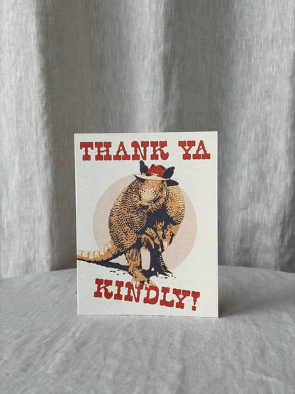 Thank Ya Kindly Greeting Card