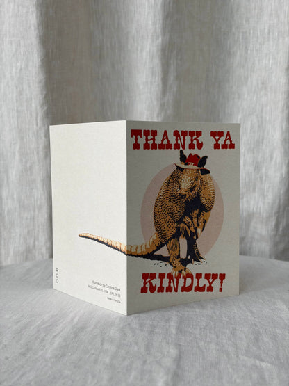 Thank Ya Kindly Greeting Card