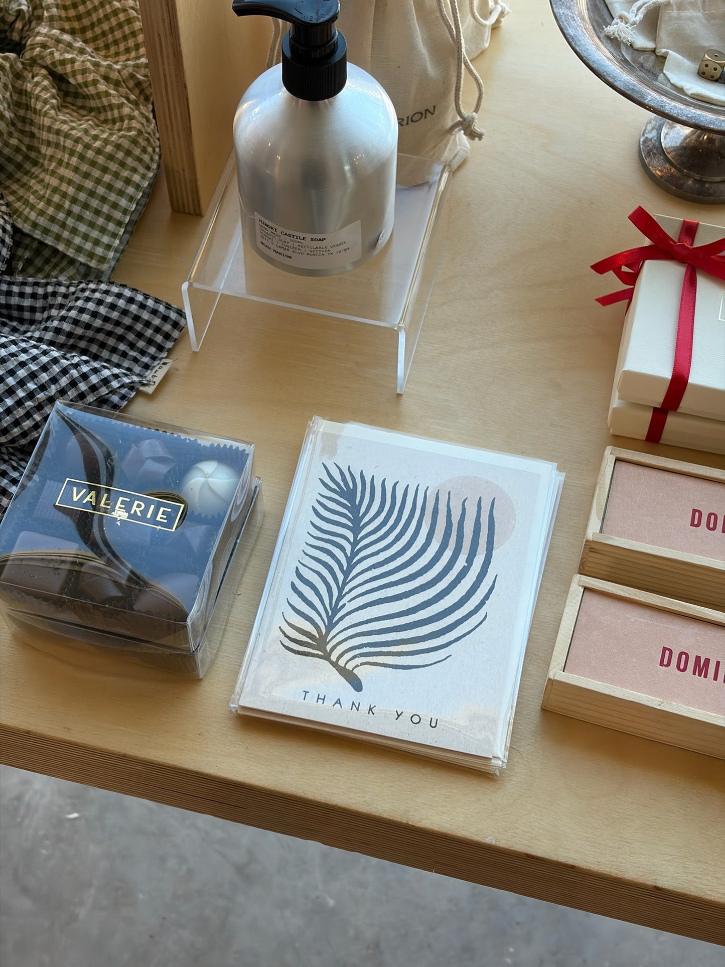 Palm Sun Thank You Greeting Card