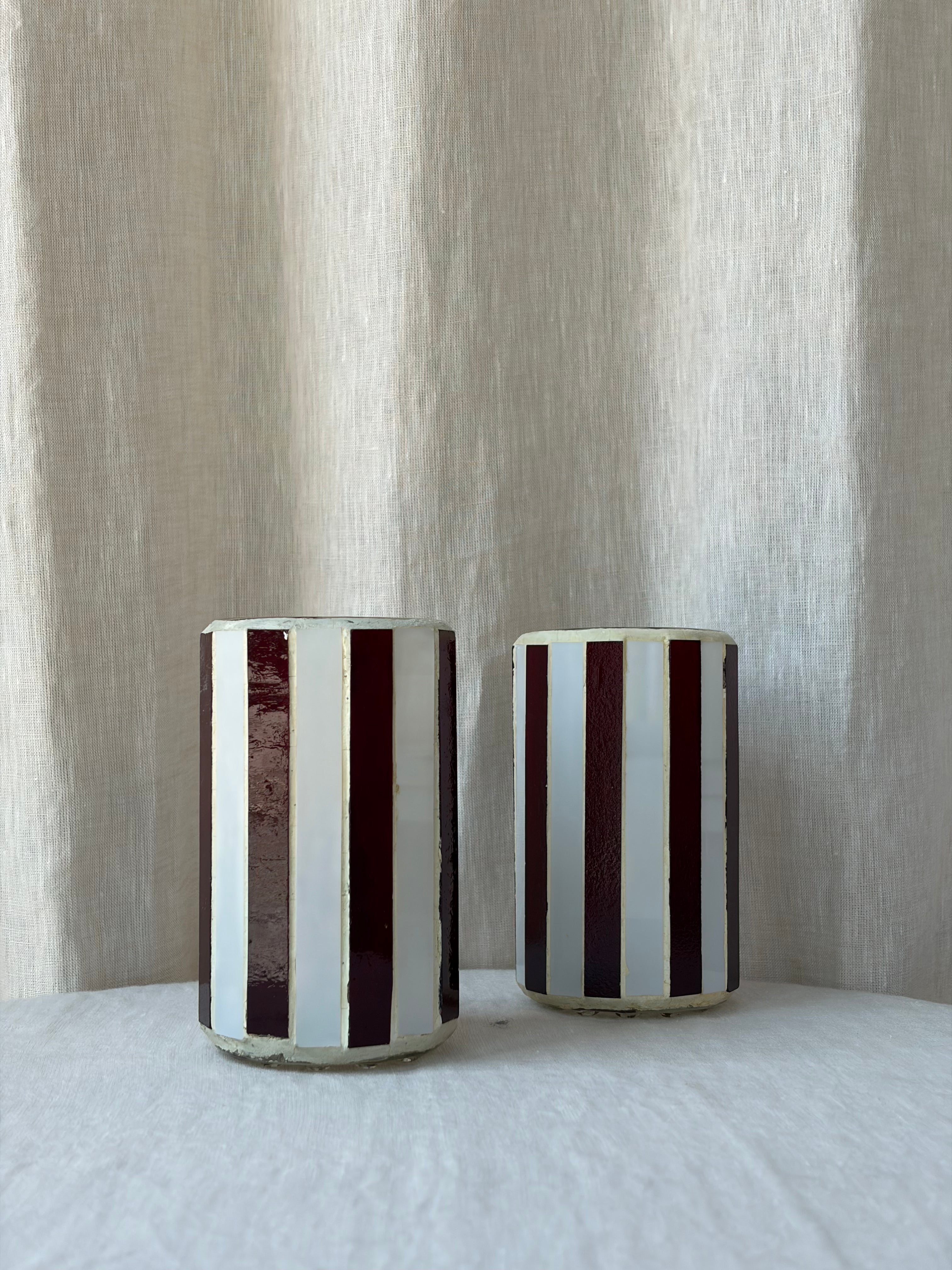 Striped Glasses (Set of 2)