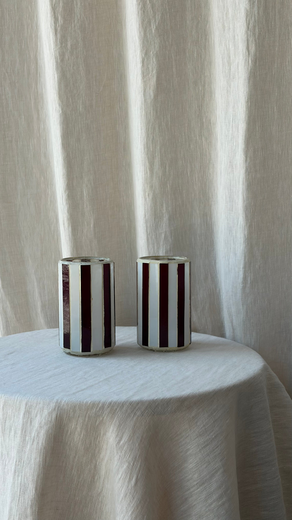 Striped Glasses (Set of 2)