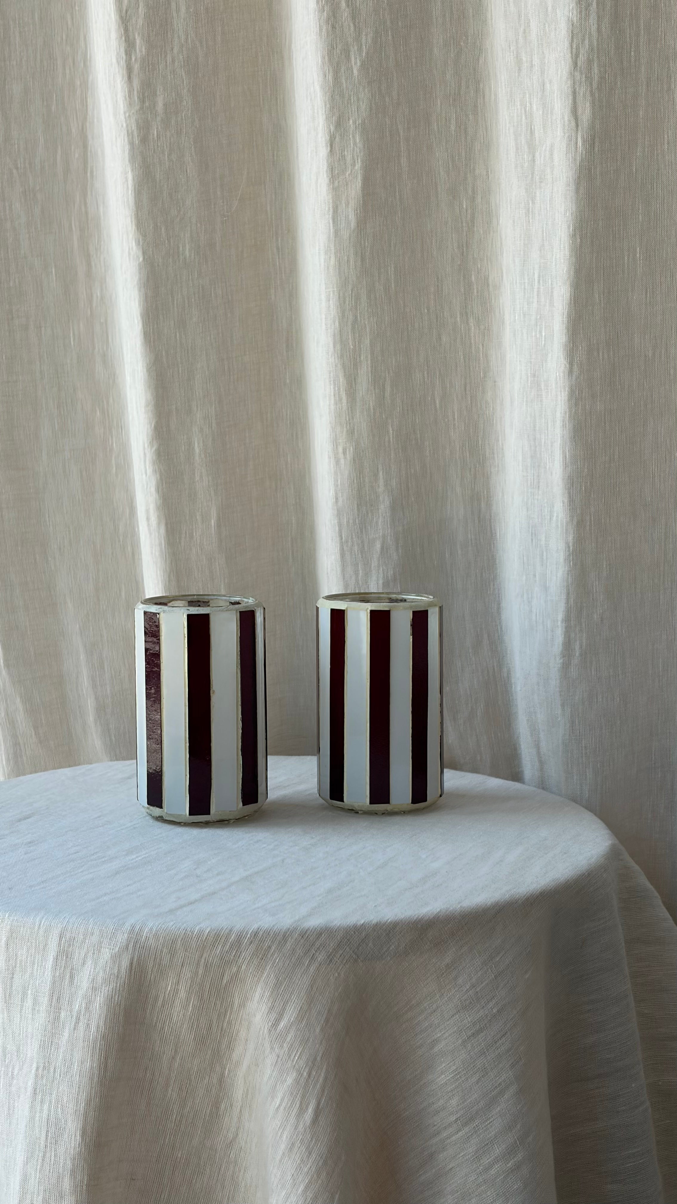 Striped Glasses (Set of 2)