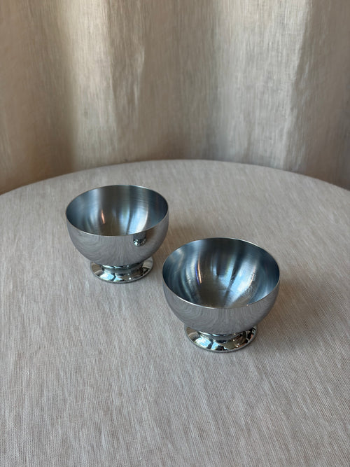 Chrome Cups (Set of 2)