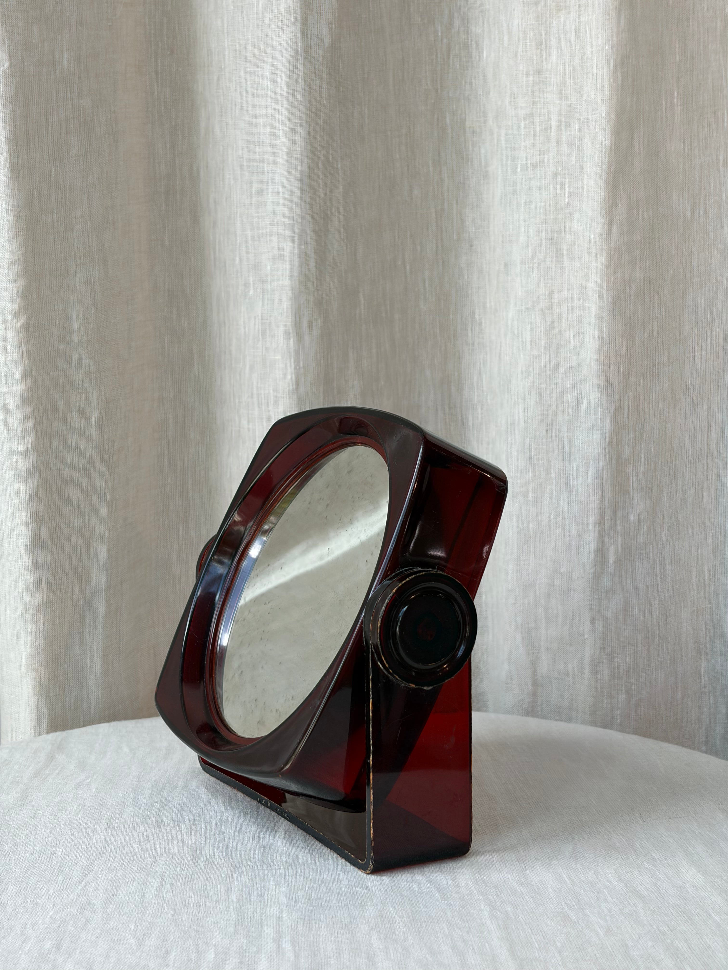 Acrylic Red Jelly Mirror