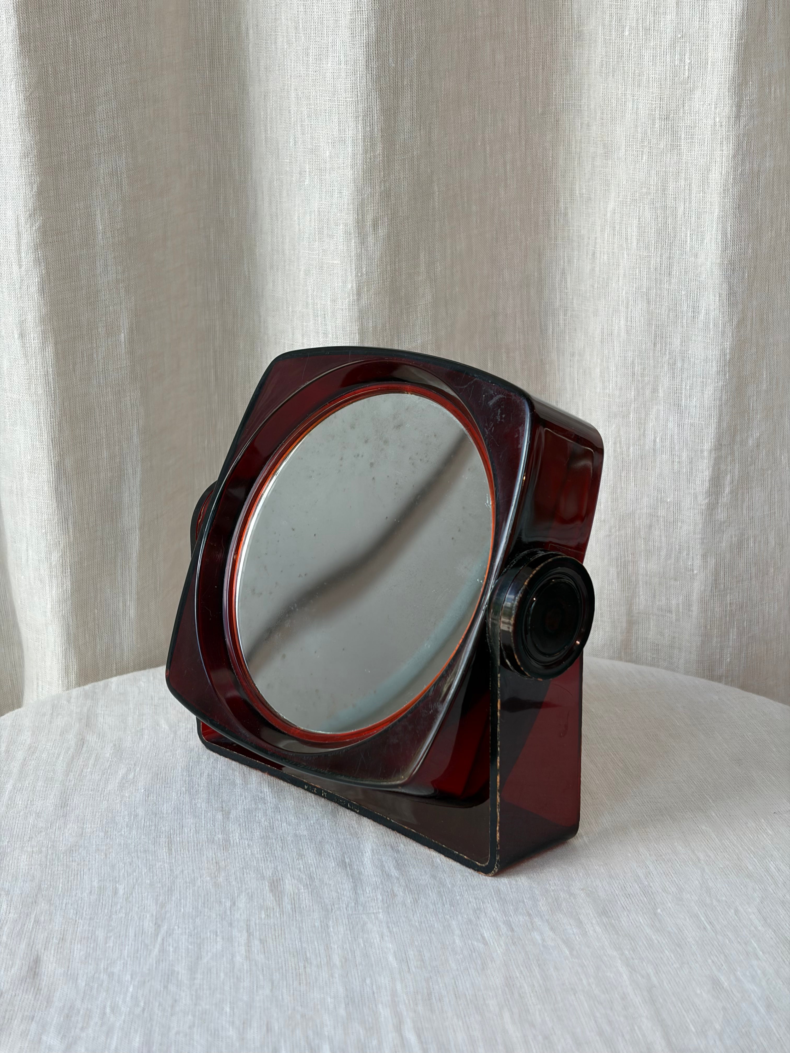 Acrylic Red Jelly Mirror