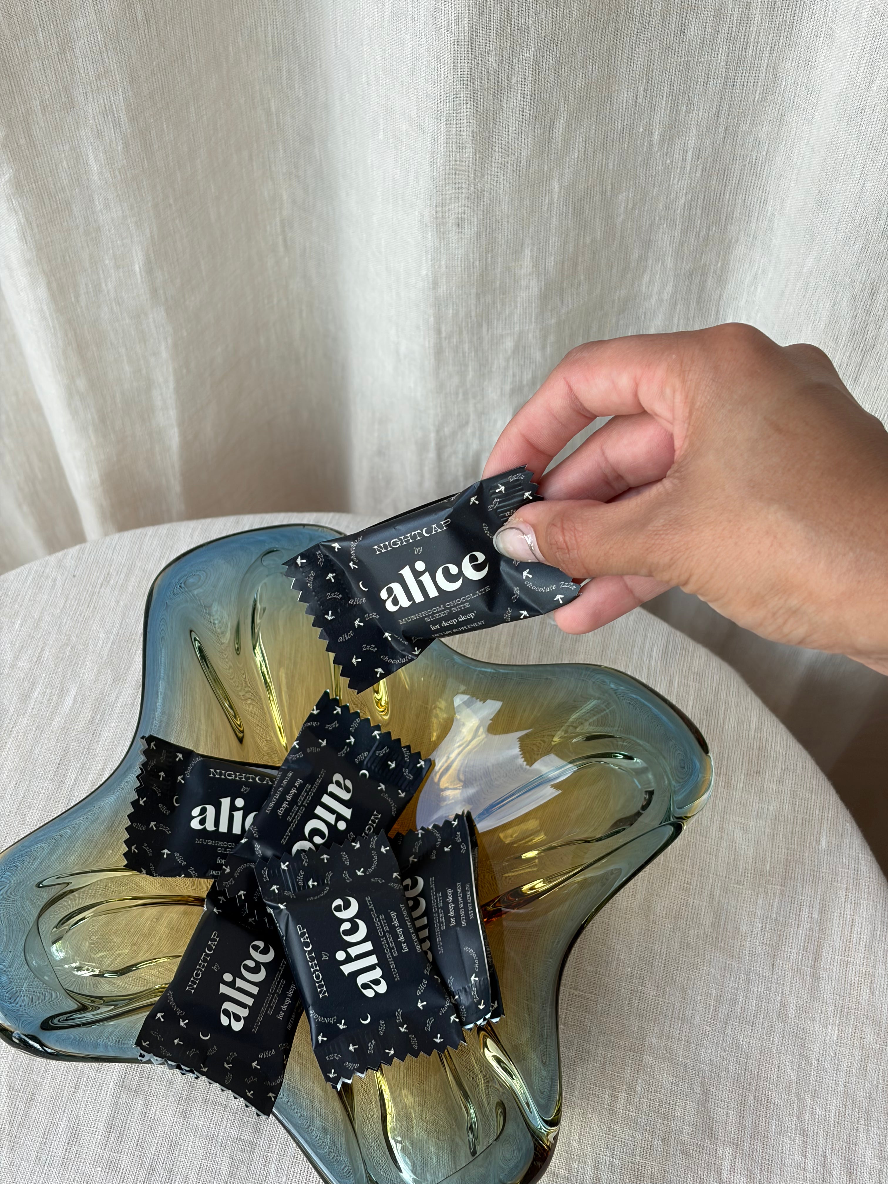 Murano Glass Petal Bowl