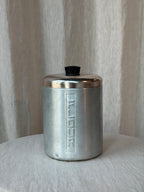 Vintage Flour Aluminum Canister