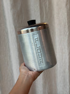 Vintage Flour Aluminum Canister