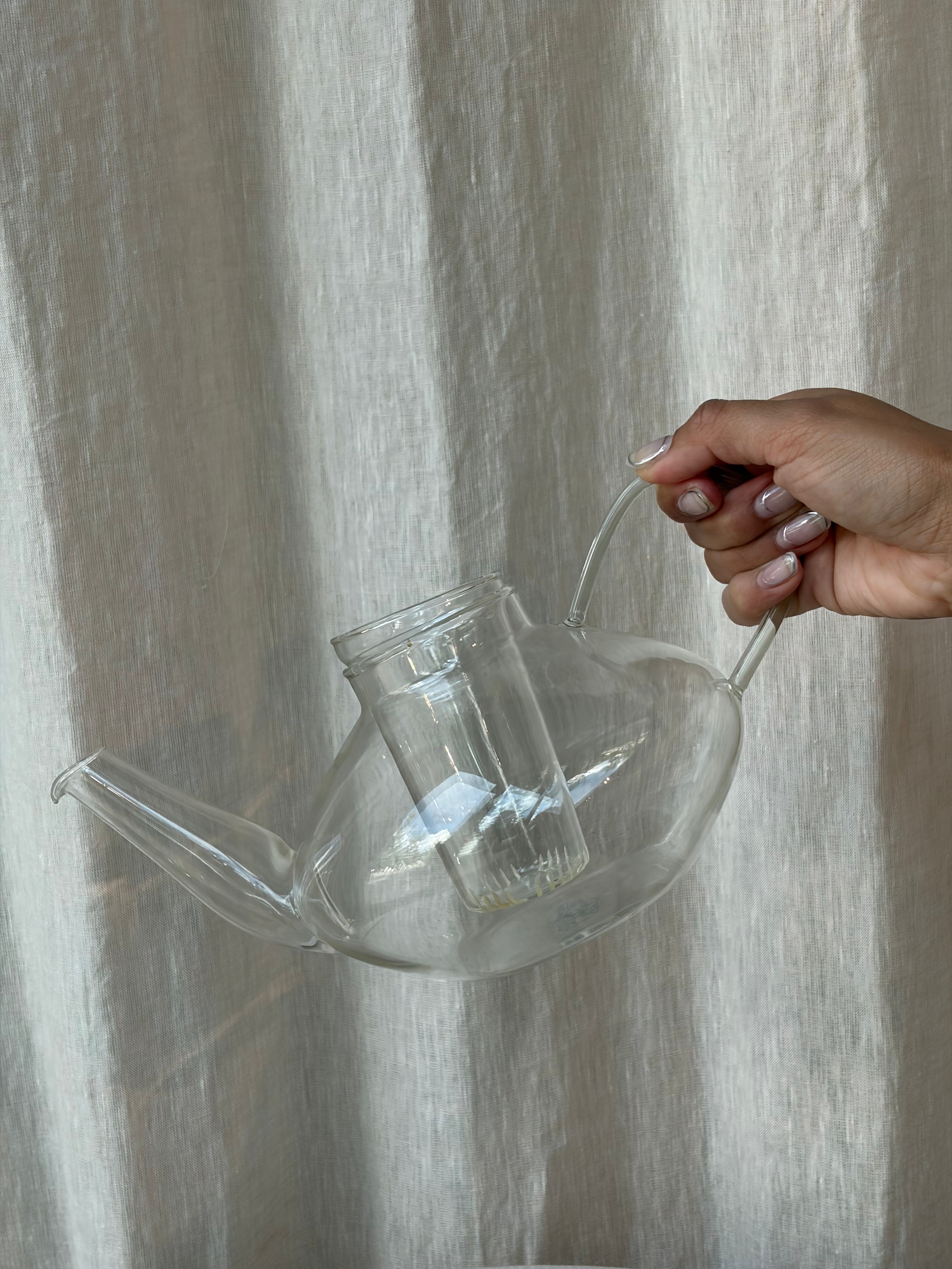 Schott Verran Clear Glass Teapot with Infuser