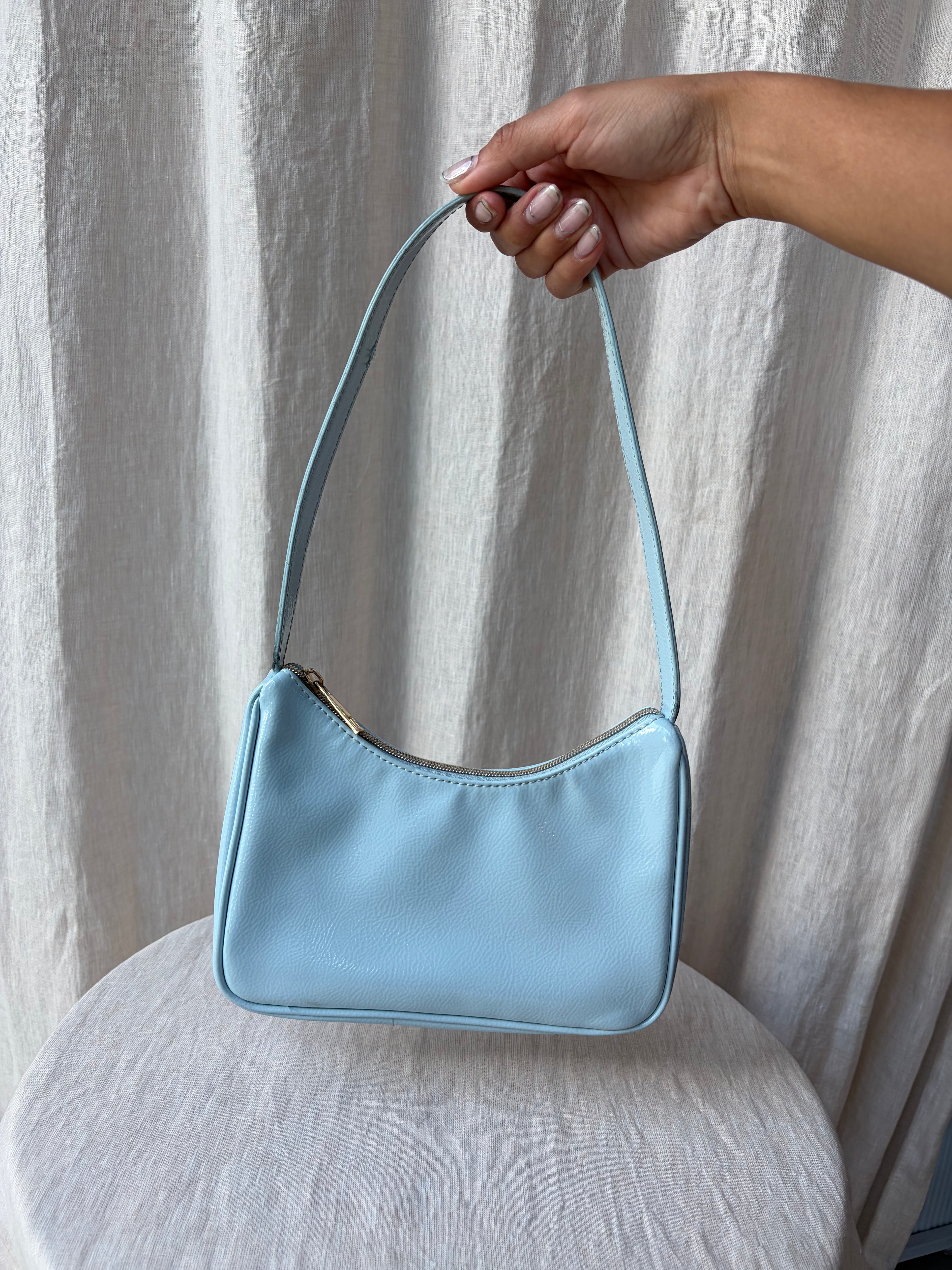 Blue Handbag