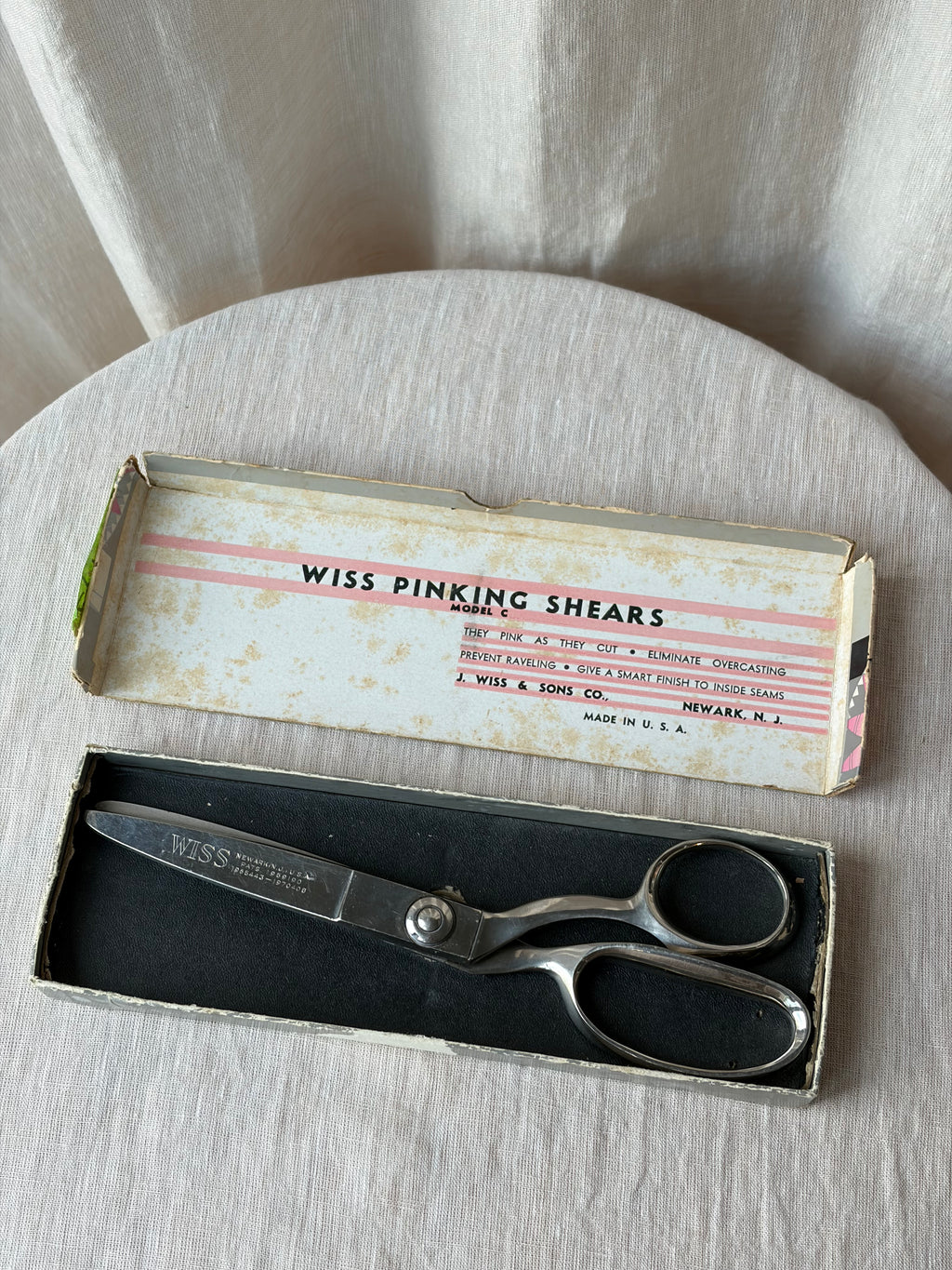 Wiss Pinking Vintage Sewing Scissors