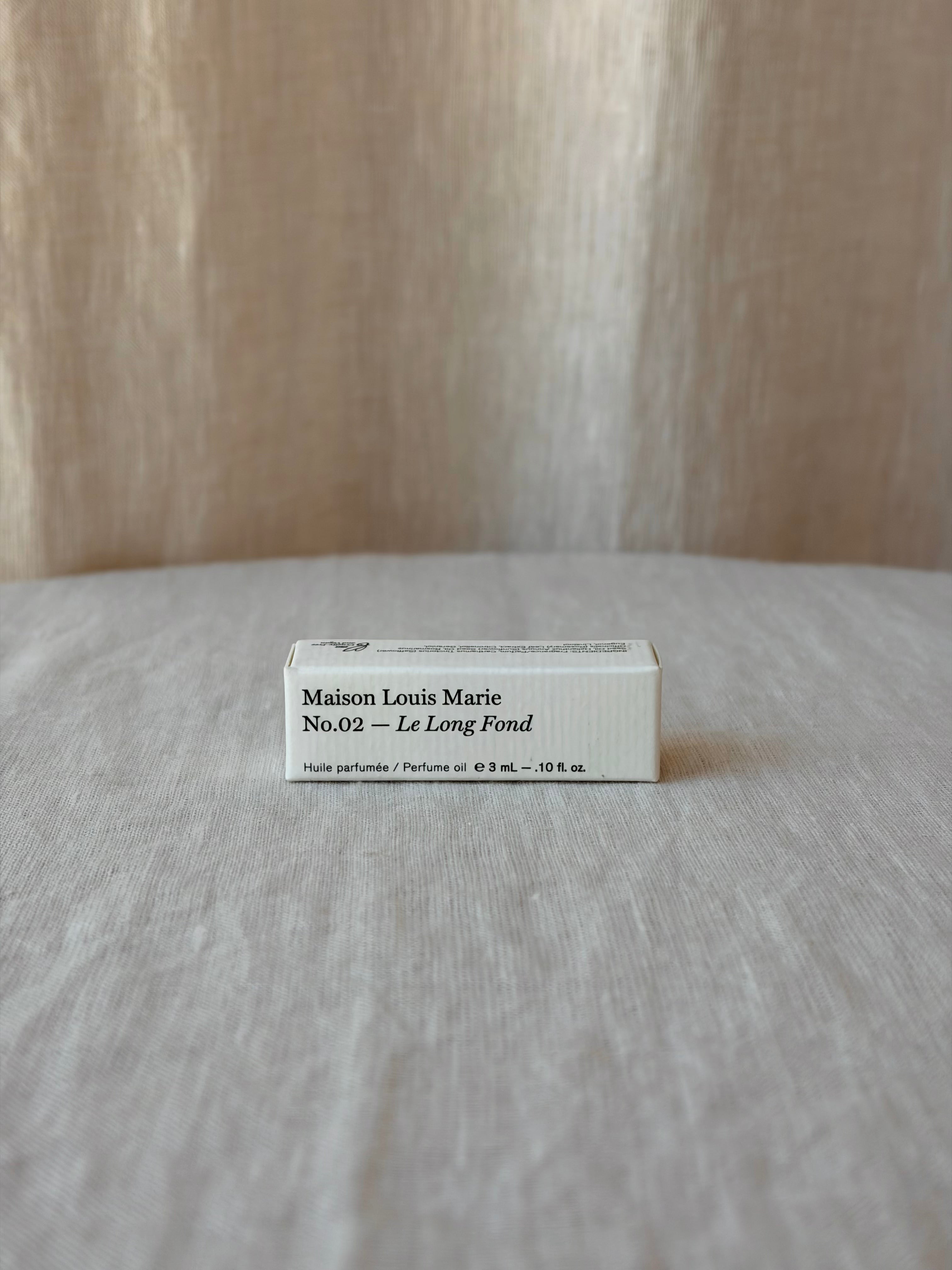 No.02 Le Long Fond - Perfume Oil Mini