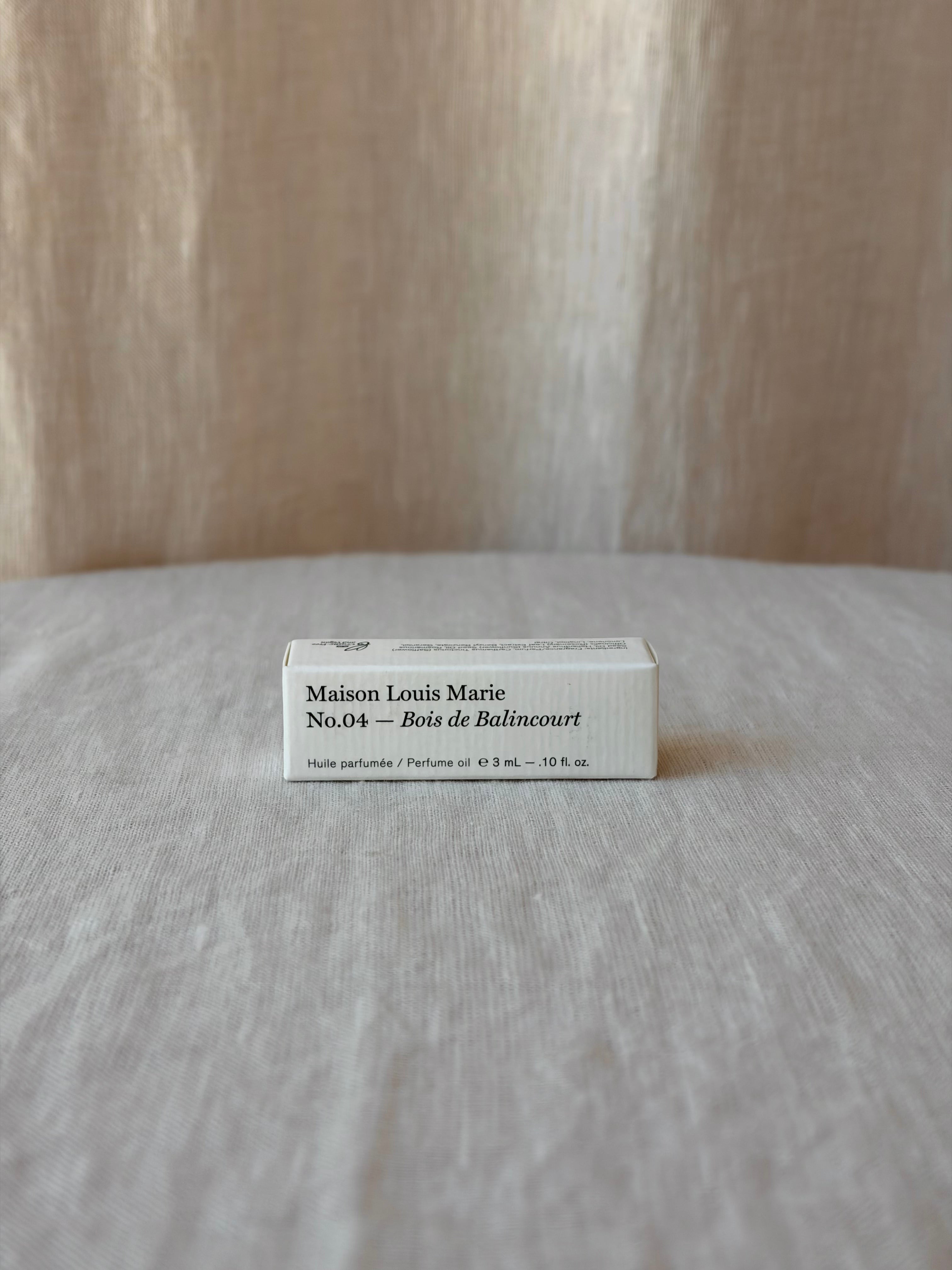 No.04 Bois de Balincourt - Perfume Oil Mini