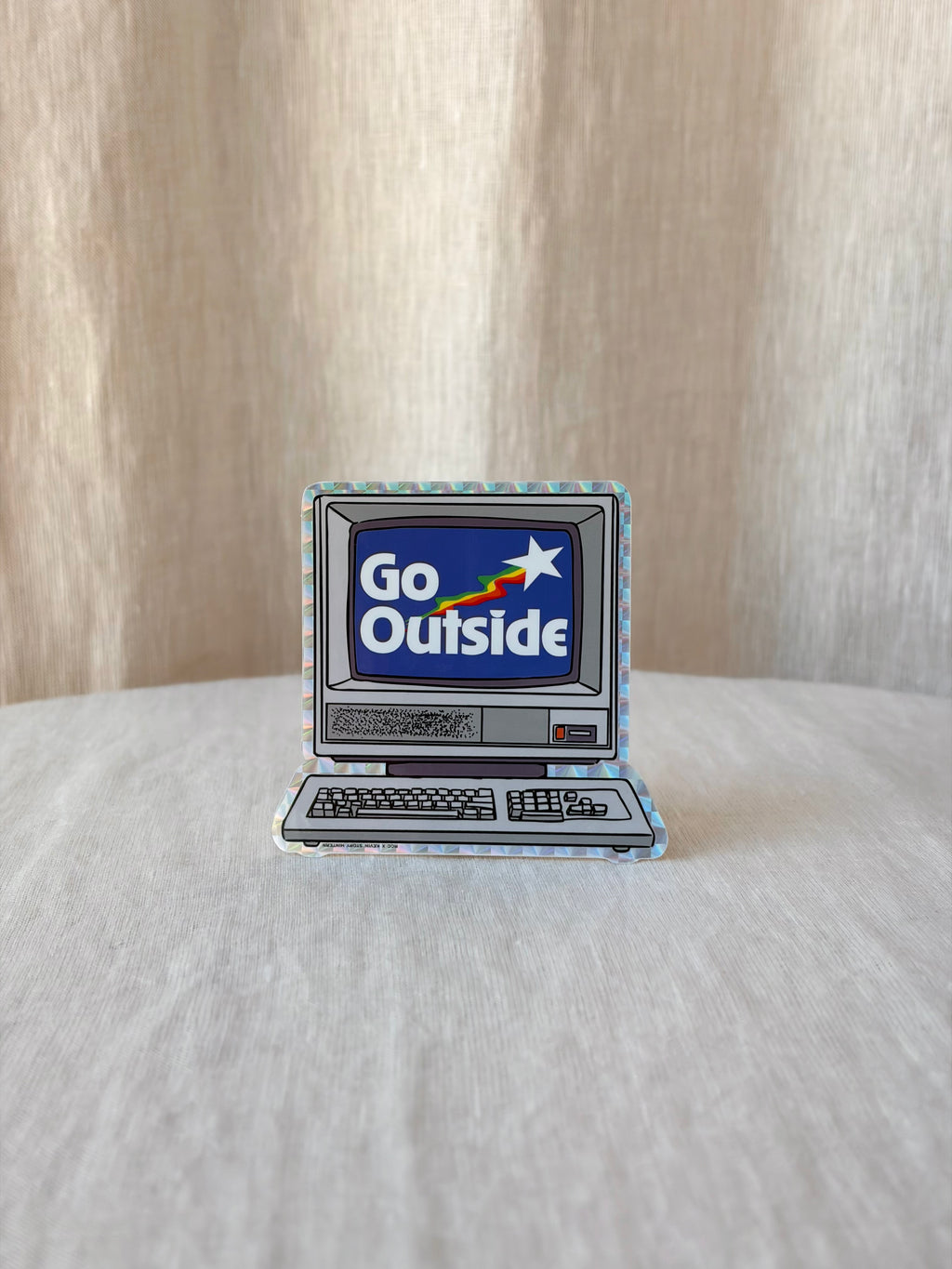 Go Outside Sticker
