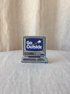 Go Outside Sticker