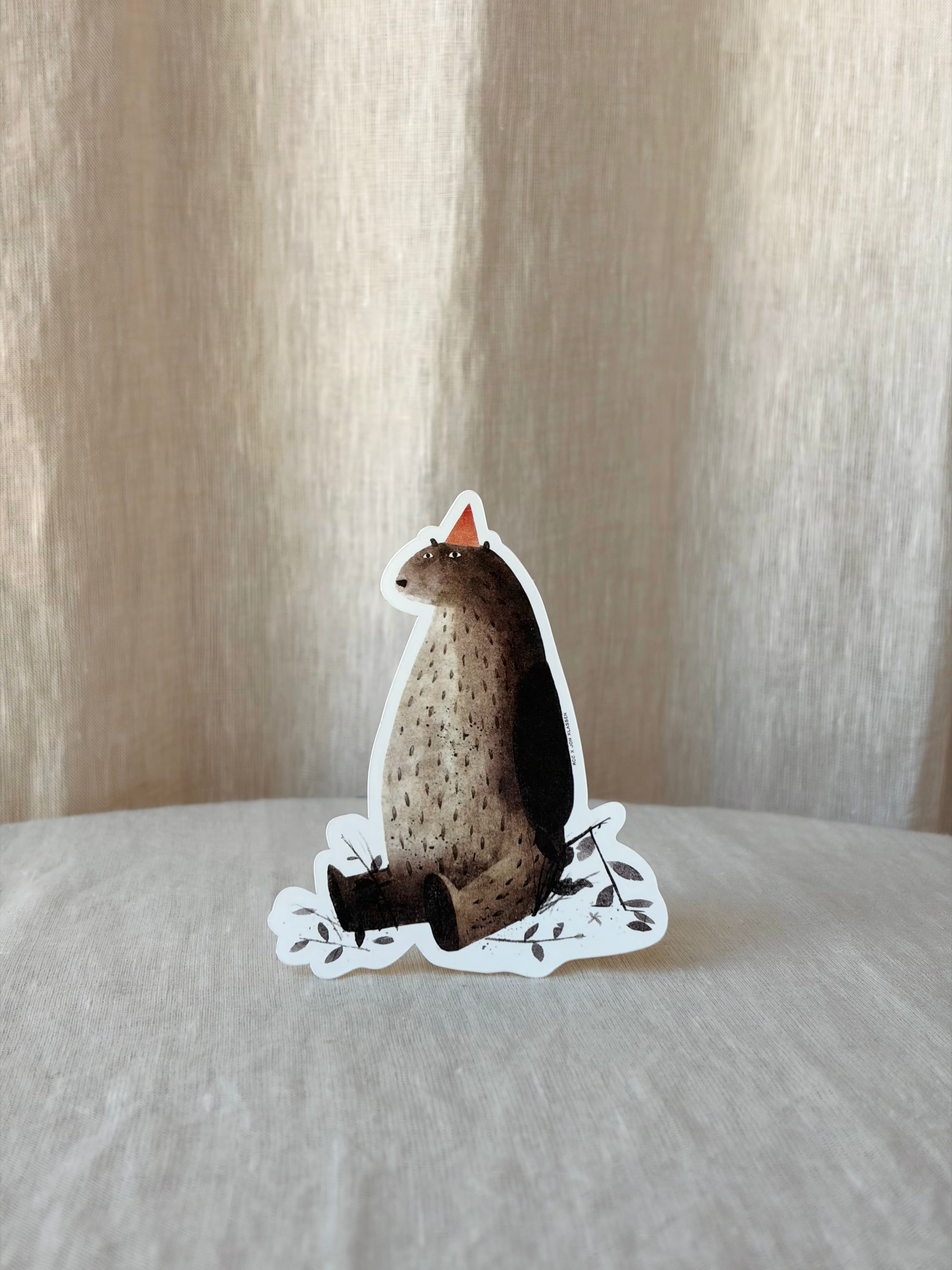 Party Bear Sticker
