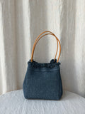 Mini Box Bag - Dark Denim