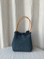 Mini Box Bag - Dark Denim