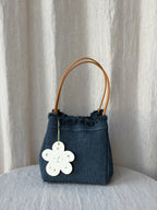 Mini Box Bag - Dark Denim