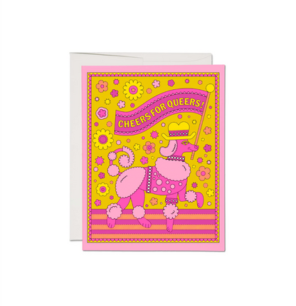 Cheers Queers Greeting Card