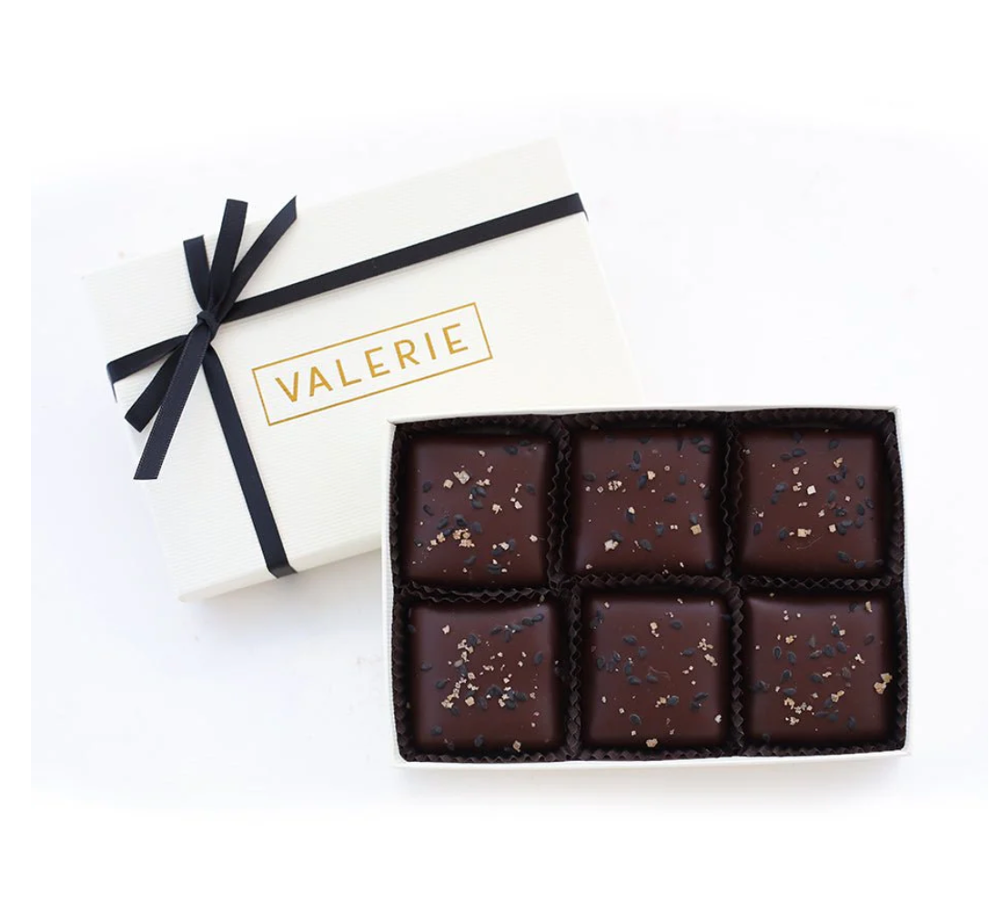 Black Sesame Toffee Box of Chocolate