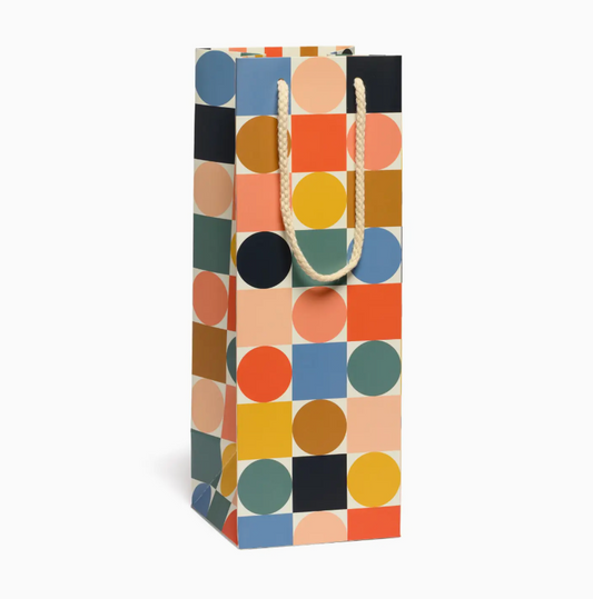 Circles and Squares | Gift bag - Tall