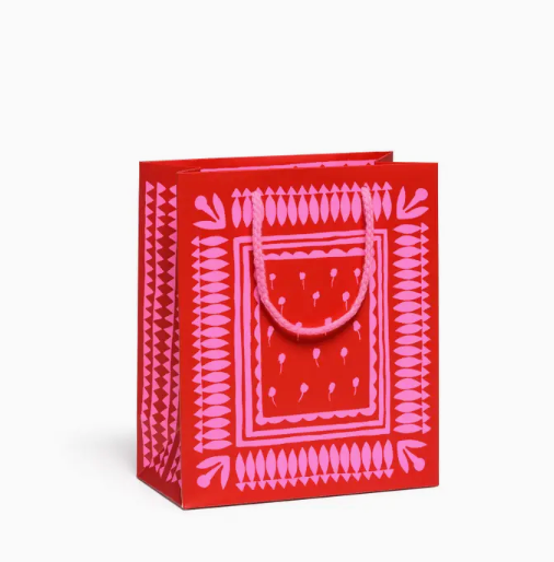 Geometric Neons Gift bag | Gift bag  - Medium