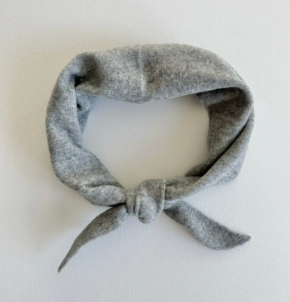 Fuzzy Wool Cravat Scarf