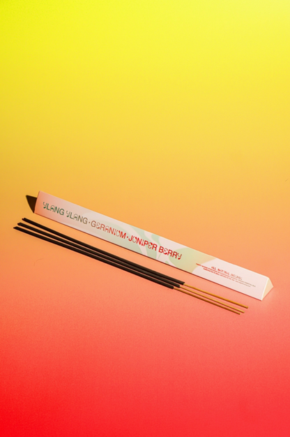 Ylang Ylang & Geranium & Juniper Berry Incense