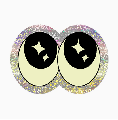 Eyeballs Sticker