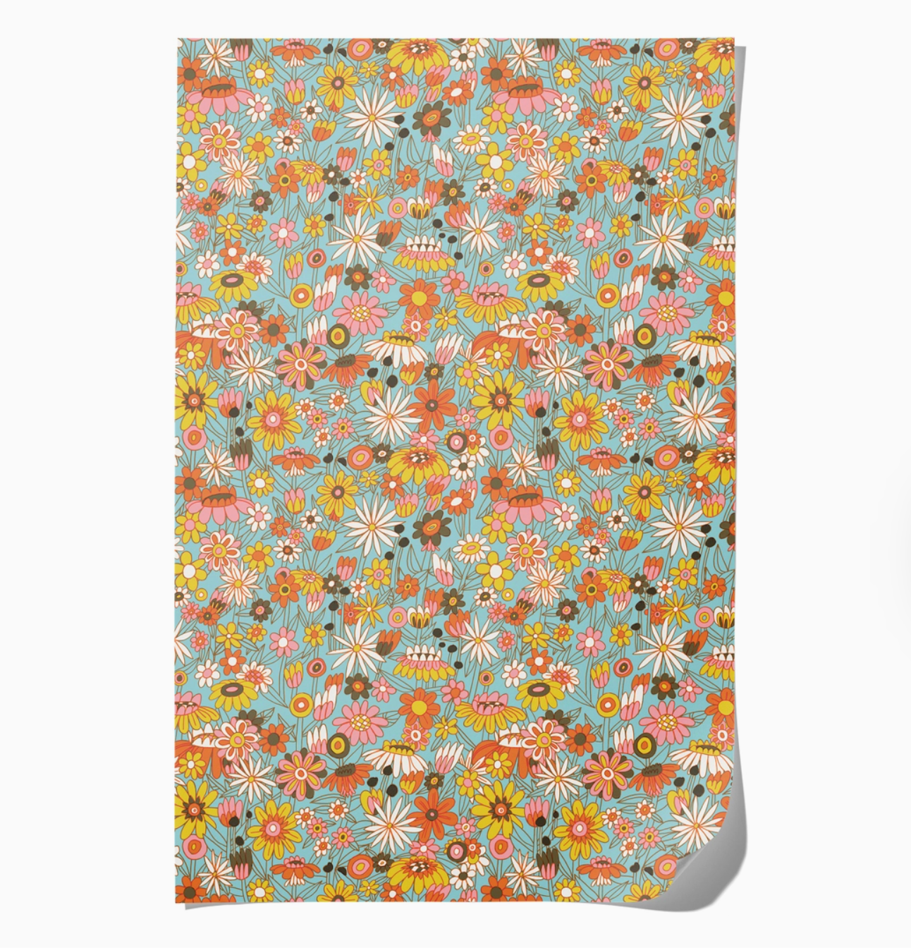 Groovy Bloom | Wrapping Paper