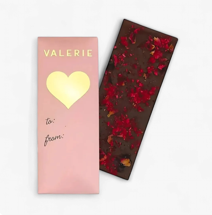 Valentine's Day 61% Bittersweet Chocolate Bar