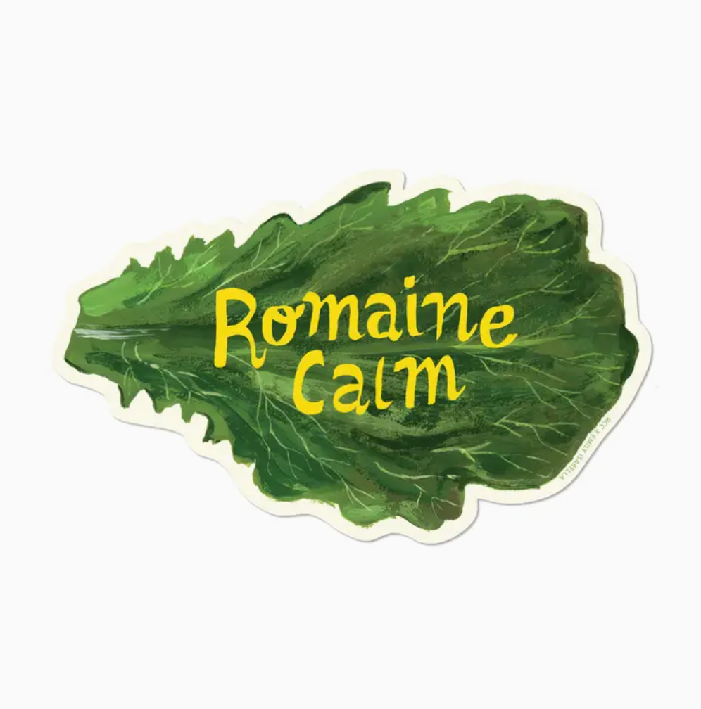 Romaine Calm Sticker