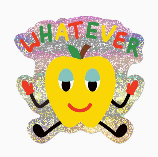 Whatever Apple Sticker