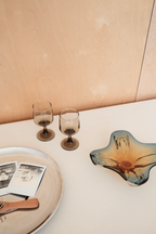Murano Glass Petal Bowl