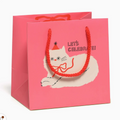 Let's Celebrate Cat Gift Bag - Small