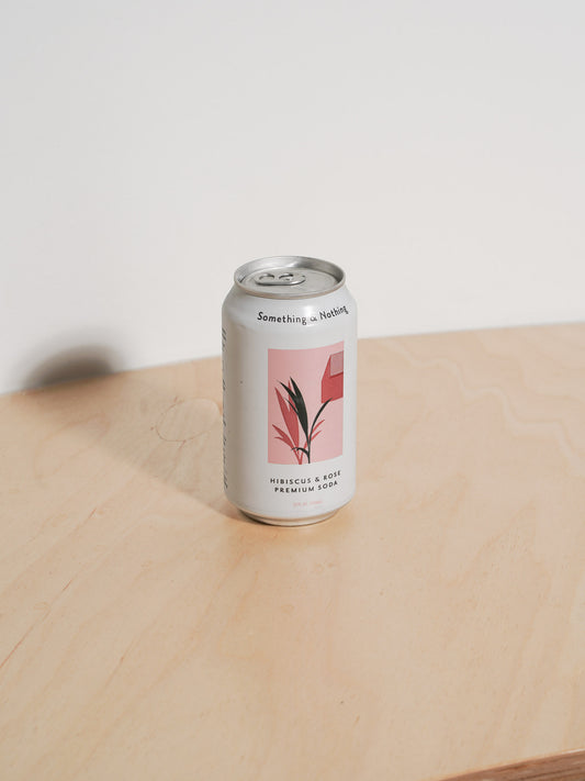 Hibiscus + Rose Premium Soda