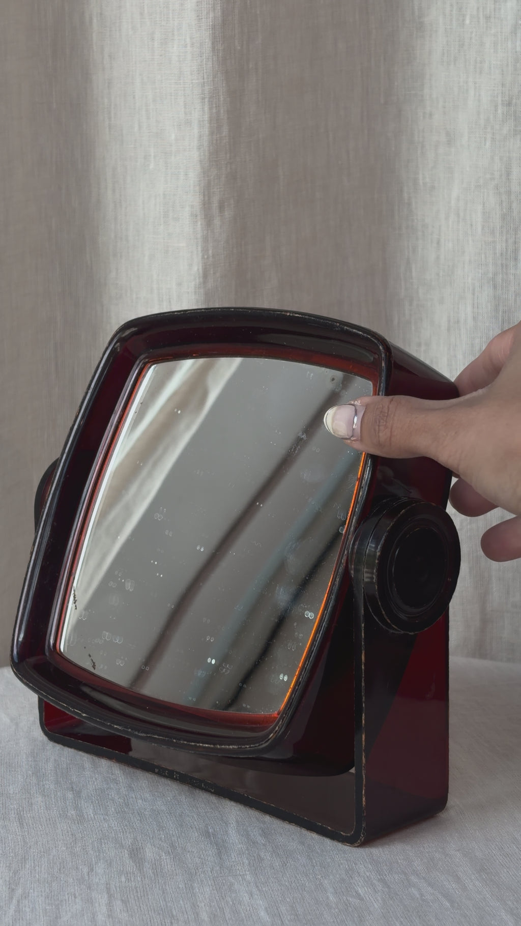 Acrylic Red Jelly Mirror