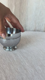Chrome Cups (Set of 2)